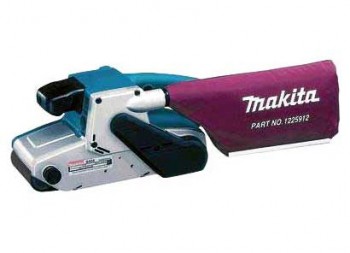 Ленточная шлифовальная машинка MAKITA 9404 ЛШМ,1010Вт,100х610мм,210-440\м.4.7кг,п\сборник