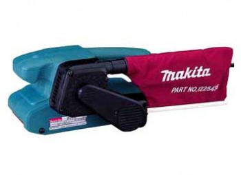 Ленточная шлифовальная машинка MAKITA 9911ЛШМ,650Вт,76х457мм,75-270\м,2.6кг,п\сборник