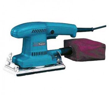 Вибрационная шлифовальная машинка MAKITA BO3700 ,ВШМ,180Вт,93х228мм,10000\м,амп2мм,1.4кг,п\сборник