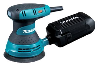 Эксцентриковая шлифовальная машина MAKITA BO5031 Экс.ШМ,300Вт,125мм,4000-12000\м,1,3кг,п\сб+короб д\пс