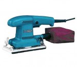 Вибрационная шлифовальная машинка MAKITA BO3700 ,ВШМ,180Вт,93х228мм,10000\м,амп2мм,1.4кг,п\сборник